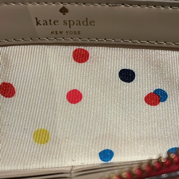 ♠️Kate Spade Large Zip Continental Wallet Deep Pink - Picture 6 of 16